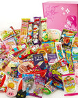 Japanese Candy Snack Assortment BOX - 55pcs (JAPANESE CANDY SAMURAI)