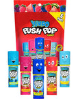 Push Pop Jumbo Individually Wrapped Bulk Lollipop Variety Party Pack  Single Bag of 5 Lollipop Suckers  Assorted Fruity Flavors  Fun Candy Gifts for Celebrations Party Favors Gift Baskets  Birthdays