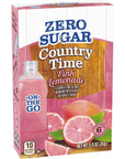 Country Time SugarFree Pink Lemonade OnTheGo Powdered Drink Mix 72 Count