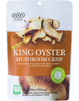 OHS King Oyster Mushroom Crisps (Pack of 2) - Vegetable Chips. Traditional Healthy Korean Snack