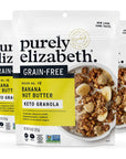 Purely Elizabeth, Banana Nut Butter, Keto Granola, Grain-Free (3 Ct, 8oz Bags)