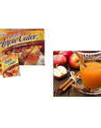 Spiced Hot Apple Cider Instant Mix Packets Alpine Original Apple Flavor 10 Beverage