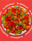 Tropical Rings Gummy Candy Mini Size 2Pound Pack