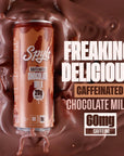 Spylt Caffeinated Chocolate Milk  20g Protein 60mg Caffeine Sugar Free Lactose Free Milk Protein Drink  12 Count 11 Fl Oz