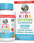 Kids Vitamins Multivitamin by MaryRuth's | Sugar Free | 2 Month Supply | Kids Multivitamin Gummies | Multivitamin for Kids | Vitamin D | Vitamin C | Zinc | Vegan | Non-GMO | Gluten Free | 60 Count