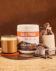 Bulletproof Mocha Creamer 148 Ounces Keto Coffee Creamer with MCT Oil GrassFed Butter and Real Cocoa