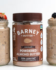 Barney Butter Powdered Almond Butter Chocolate 8 Ounce Jar NonGMO Gluten Free Keto Paleo Vegan