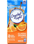 Crystal Light Classic Orange Drink Mix 10Quart Canister Pack of 2