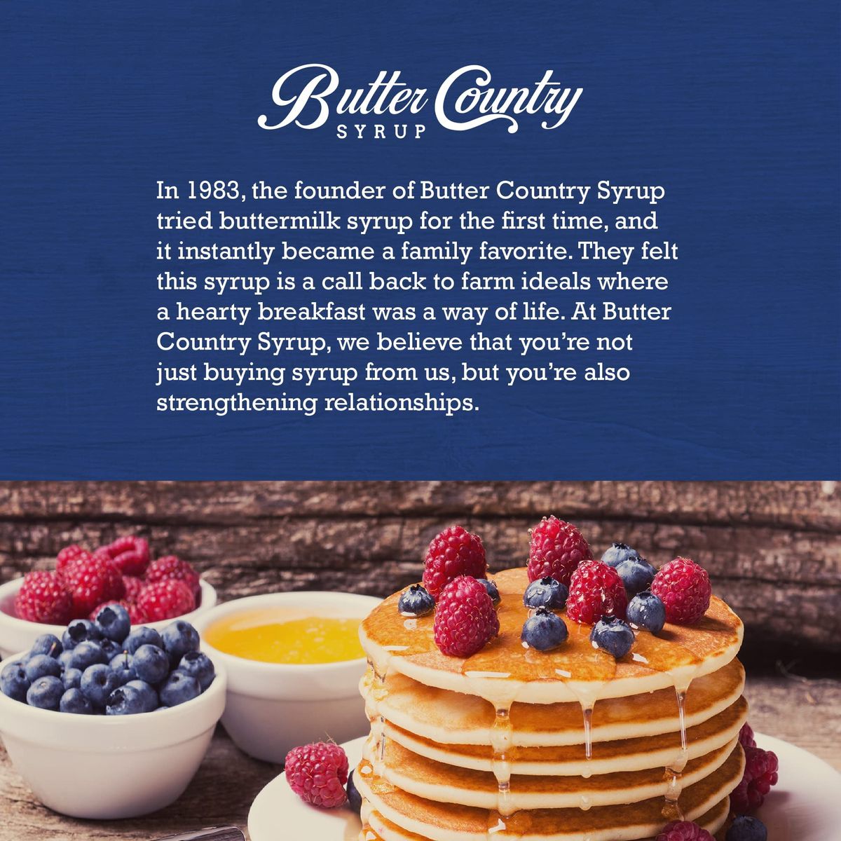 BUTTER COUNTRY Rich  Creamy Buttermilk Syrup  Coconut Cream Flavor  No Artificial Flavors No Corn Syrup GlutenFree rBSTFree Dairy  Syrup for Pancakes Waffles  Desserts  16 fl oz1 Pack