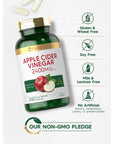 Carlyle Apple Cider Vinegar Capsules | 2400mg | 240 Count | Non-GMO, Gluten Free Supplement