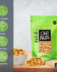 Oh Nuts Dry Roasted Unsalted Cashews  AllNatural No Additives No Salt No Oil Fresh  Healthy Protein Keto Snacks  Resealable 2Lb Bulk Bag  Low Sodium Vegan  GlutenFree Snacking