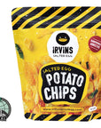 IRVINS Salted Egg Potato Chips Crisps 105g