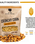 Natural Craving Salted and Roasted Corn Nuts  Original Toasted Corn Kernels in Resealable Bag  Crunchy Snack Natural Cravings Corn Nuts