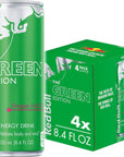 Red Bull Green Edition Dragon Fruit Energy Drink 84 Fl Oz 4 Cans