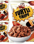 K-Munchies Orion Turtle Chips - 3 Packs of 160-gram Choco Churro Flavor Korean Chips - Sweet, Crispy, Korean Snacks with Hint of Cinnamon - Bite-Sized, On-The-Go Korean Corn Snack