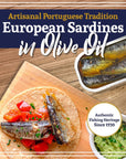 Santo Amaro  Authentic European Sardines in Olive Oil HandPacked Canned Sardines from Portugal Wild Caught Sardines in Virgin Olive Oil Lightly Smoked 20g Protein Keto Paleo Dash Pack of 12