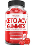 Keto ACV Gummies for Weight Management Advanced Formula (1000mg Per Serving) - Apple Cider Vinegar Gummies - Support Healthy Digestion & Metabolism - Delicious Apple Flavor - ACV 1000mg (60 Gummies)