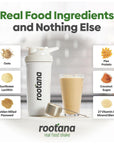 Rootana Natural Vanilla Complete Meal Shake  14 Meal Pack  Balanced Nutrition with Real Food Flavor  No Artificial Sweeteners Stevia or Sucralose