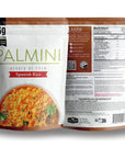 Palmini Spanish Rice  LowCarb LowCalorie Hearts of Palm Rice  Keto Gluten Free Vegan NonGMO  As seen on Shark Tank  8 Ounce Pouch  Pack of 6