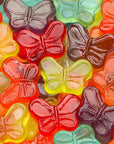 Albanese Candy Mini Gummi Butterflies 80 Ounce Pack of 1 Gummi Candy Assorted Flavors Grape Strawberry Orange Blue Raspberry Cherry Green Apple Gluten Free Dairy Free Fat Free Low Calorie