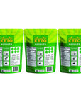 Lion Keto Noodles - 3 Pack | Fettuccine | Low Carb Pasta | Organic Pre-Cooked Zero Carb Pasta konjac shirataki Noodles Are Low Calorie, Gluten-Free, Paleo, Kosher & Vegan | Delicious Keto Pasta, (42oz) (3 Pack | Fettuccine)