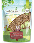 Food to Live Whole Grain Oat Groats  Oat Berries in Bulk Kosher Hulless Seeds Rich in Protein Soluble Fiber Suited for Grinding Great for Hot Cereal Salads and Stews Vegan Hulled Kernels