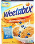 Weetabix Whole Grain Cereal Biscuits, Non-GMO Project Verified, Heart Healthy, Kosher, Vegan, 14 Oz Box