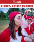 Big League Chew Bubble Gum  Original Flavor  Pack of 3 Individual 212oz Packets  Fun Baseball Snacks For Parties Teams and Kids  WhataBundle With Pocket Bag