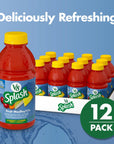 V8 Splash Fruit Medley Flavored Juice Beverage 16 FL OZ Bottle Pack of 12