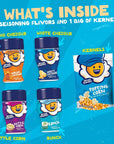 Kernel Seasons Movie Night Supplies Popcorn and Seasoning Party Pack 4 Flavor Variety Pack