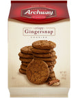 Archway Cookies Crispy Gingersnap Cookies 12 Oz