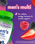 vitafusion Adult Gummy Vitamins for Men, Berry Flavored Daily Multivitamins for Men With Vitamins A, C, D, E, B6 and B12, America’s Number 1 Gummy Vitamin Brand, 75 Day Supply, 150 Count