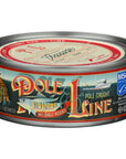 POLE AND LINE Albacore Tuna in Water No Added Salt 5 OZ