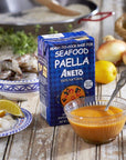 Aneto Seafood Paella Cooking Base Broth 3383 Fluid Ounce