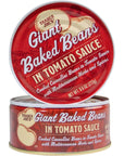 Trader Joes Baked Beans Giant Cooked Cannellini Beans in Tomato Sauce with Mediterranean Herbs and Spices 2 Cans