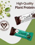 NuGo Dark Variety  Mint Chocolate Chip 12 Bars  Chocolate Chocolate Chip 12 Bars 1213g Protein Bar Vegan Gluten Free NonGMO Kosher Pareve 24 Count