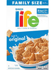 Quaker Life Original Cereal 223OZ Box