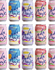 LaCroix Sparkling Water Variety of 5 Flavors Naturally Essenced Sparkling Water 12 Ounce Cans Pack of 15