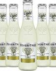 Fever Tree Premium Refreshingly Light Ginger Beer  Premium Quality Mixer and Soda  Refreshing Beverage for Cocktails  Mocktails 200ml Bottle  Pack of 5