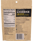 RJS LICORICE Natural Mango Licorice Logs 7 OZ