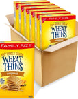 Wheat Thins Original Whole Grain Wheat Crackers Family Size 6  14 oz Boxes