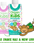 Orgain Organic Kids Nutritional Protein Shake Fruity Cereal Healthy Kids Snacks 8g Dairy Protein 4g Fiber 22 Vitamins  Minerals No Soy ingredients Gluten Free NonGMO 825 Fl Oz Pack of 12