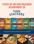 Lundberg Thin Stackers  Rice Cakes Organic Brown Rice Lightly Salted Healthy Snacks for Adults and Kids LowCalorie Snacks Organic Snacks Vegan 6 Oz Pack of 6