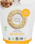 ONE DEGREE ORGANIC FOODS Organic Sprouted Rolled Oats 45 OZ