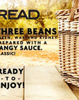 READ 3 Bean Salad  Classic Three Bean Salad  Tangy Sweet  Delicious  Cut Green Beans  Cut Wax Beans  Kidney Beans  Sugar Vinegar Onion Bell Peppers  Seasoning  15 oz Can Pack of 12