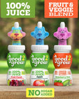 good2grow Blues Clues 3 Flavor Fruit Juice Variety Packs Apple Fruit Punch Strawberry Kiwi 6oz Spill Proof Character Top Bottles with No Sugar Added Excellent Source of Vitamin C Pack of 3