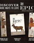 EPIC Bars Variety Pack Chicken Beef Venison KetoFriendly 12 Bars