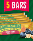 Nature Valley Protein Smoothie Berry Blend Bar 5 Count