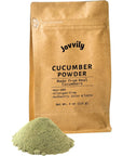 Jovvily Cucumber Powder  4oz  Real Cucumbers  Easily Dissolves