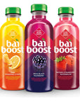 Bai Boost Buka Black Raspberry Antioxidant Infused Beverage 18 fl oz bottle Pack of 12